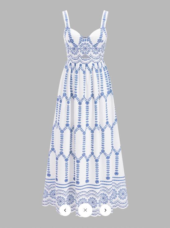 Commense Dresses & Skirts - NWT Commense Boho Floral Print Cut-Out Maxi Dress Sz S